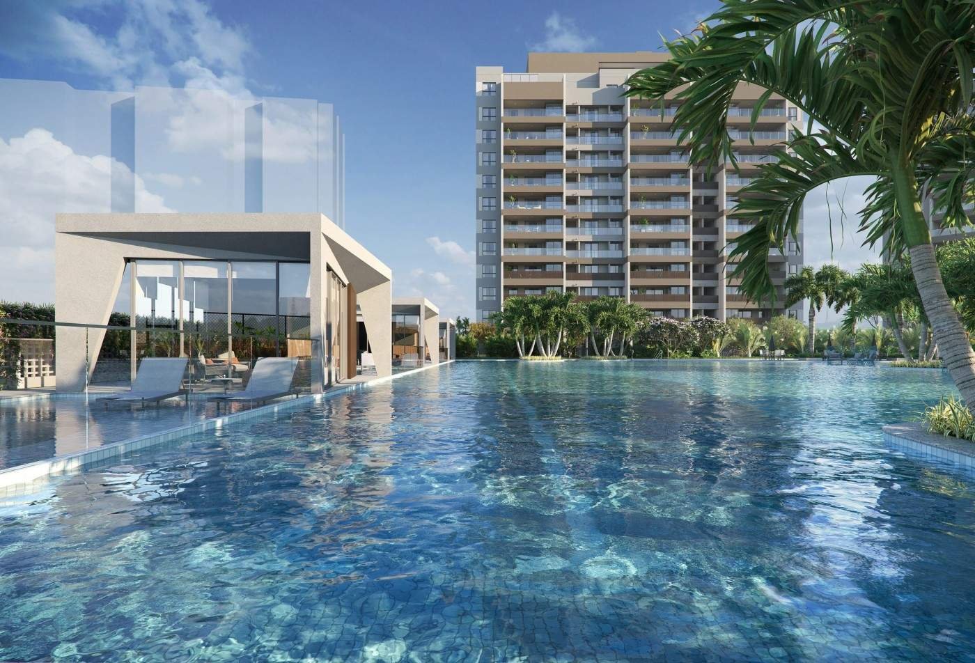 Área de lazer do Orygem Acqua Home